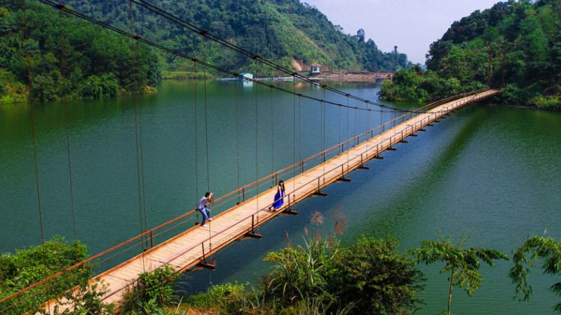 Cây cầu sắt của Yên Lập, Phú Thọ