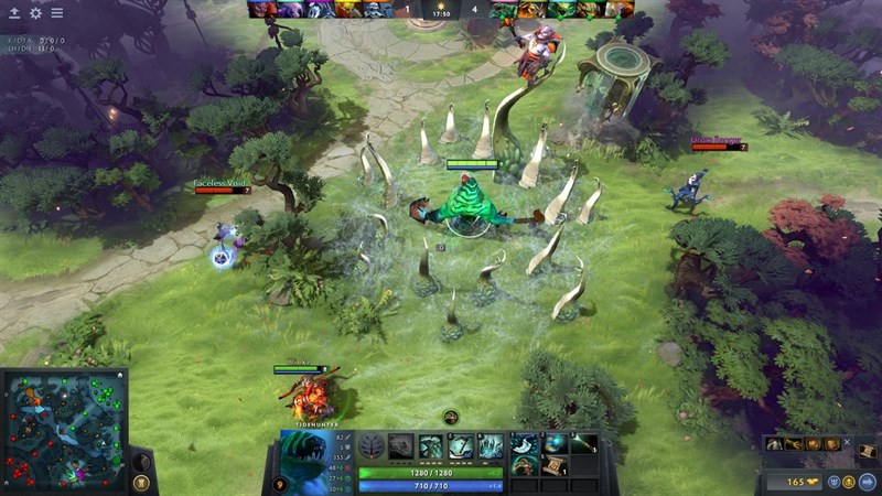 DOTA 2 là một tựa game khá có tiếng trong cộng đồng game thủ (Ảnh: Steam)