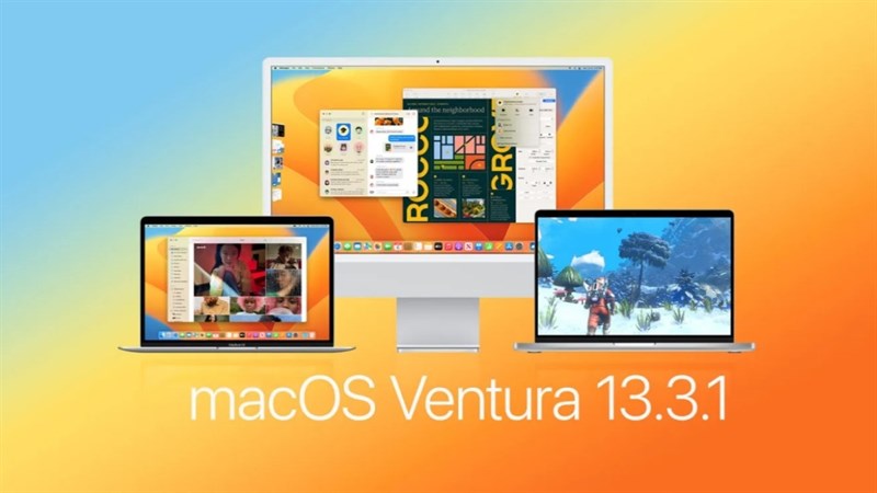 Apple chính thức phát hành bản cập nhật macOS Ventura 13.3.1