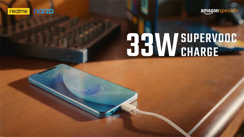realme Narzo N55 được hãng xác nhận có tính năng Mini Capsule và hỗ trợ sạc nhanh 33 W