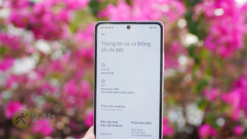 Redmi Note 12 Pro còn có dung lượng RAM lên đến 11 GB (8 GB RAM chính + 3 GB RAM ảo) Redmi Note 12 Pro còn có dung lượng RAM lên đến 11 GB (8 GB RAM chính + 3 GB RAM ảo)