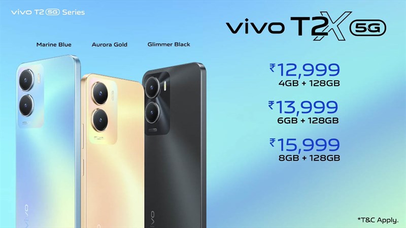 Ấn tượng đầu tiên Vivo T2x 5G: Giá 3.7* triệu, chiếc điện thoại 5G giá phải chăng nhất của nhà Vivo Ấn tượng đầu tiên Vivo T2x 5G: Giá 3.7* triệu, chiếc điện thoại 5G giá phải chăng nhất của nhà Vivo