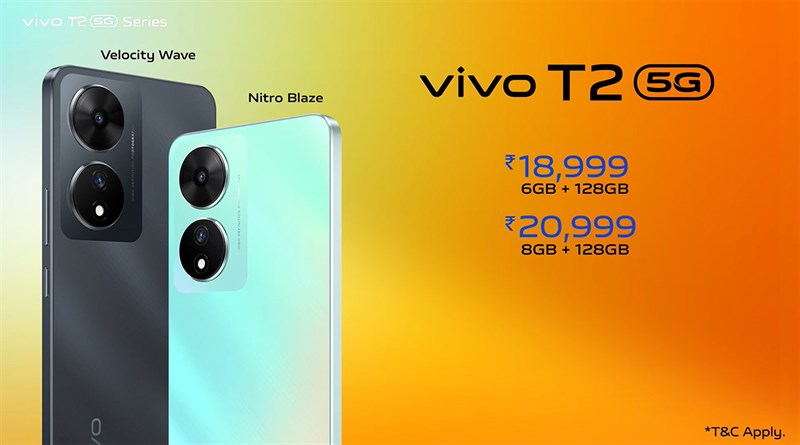 Giá bán của Vivo T2 5G rất hợp lý so với những gì mà chiếc điện thoại này được trang bị Giá bán của Vivo T2 5G rất hợp lý so với những gì mà chiếc điện thoại này được trang bị