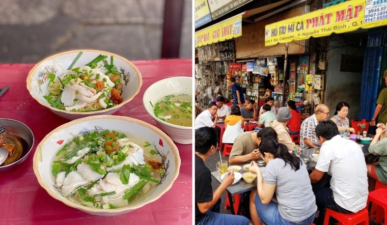 Độc lạ tiệm hủ tiếu mì cá tồn tại hơn 80 năm, hấp dẫn người Sài Thành