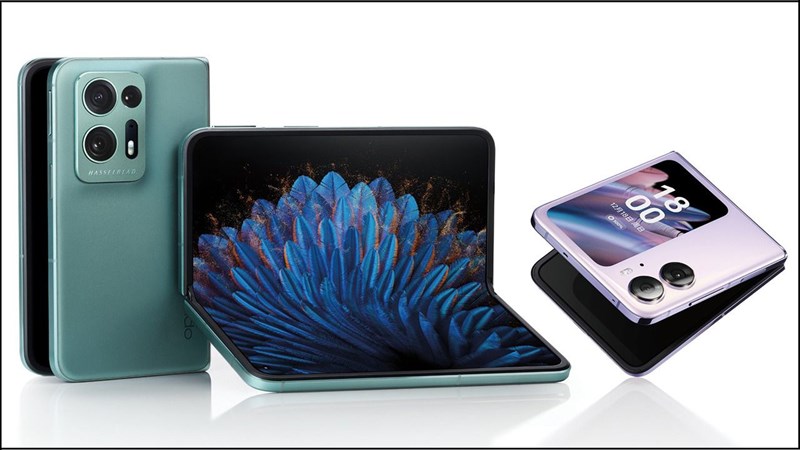 OPPO Find N2 và OPPO Find N2 Flip gây bão thị trường