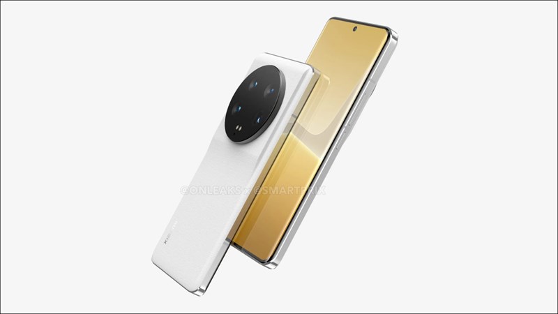 Lộ ảnh render Xiaomi 13 Ultra mới: Màn hình cong bắt mắt, khung nhôm cao cấp