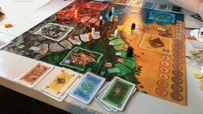 Board game Lost cities