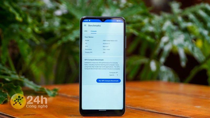 Nokia G22 đủ dùng với Unisoc T606 cùng viên pin 5.050 mAh. Nokia G22 đủ dùng với Unisoc T606 cùng viên pin 5.050 mAh.