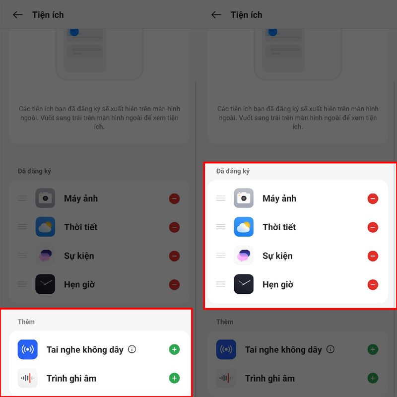 Cách chỉnh tiện ích màn hình ngoài trên OPPO Find N2 Flip Cách chỉnh tiện ích màn hình ngoài trên OPPO Find N2 Flip
