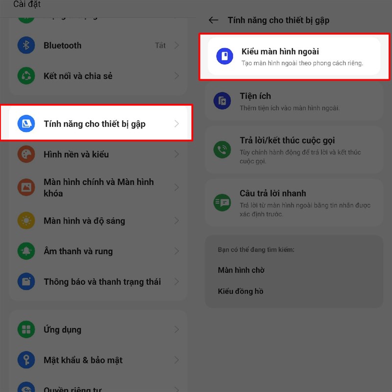 Cách dùng ảnh để làm màn hình phụ OPPO Find N2 Flip