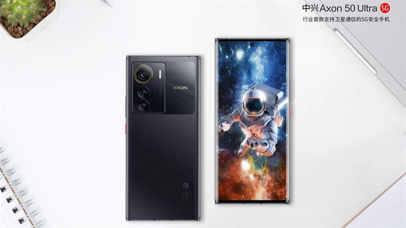  ZTE Axon 50 Ultra vừa được ra mắt với tính năng liên lạc vệ tinh hai chiều
