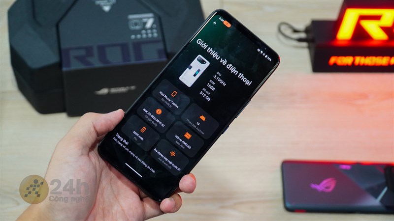 Cấu hình của của ROG Phone 7 Ultimate thuộc hàng khủng hiện nay Cấu hình của của ROG Phone 7 Ultimate thuộc hàng khủng hiện nay