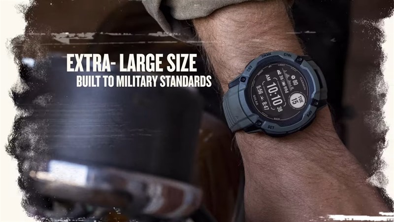 Garmin Instinct 2X Solar ra mắt chính thức