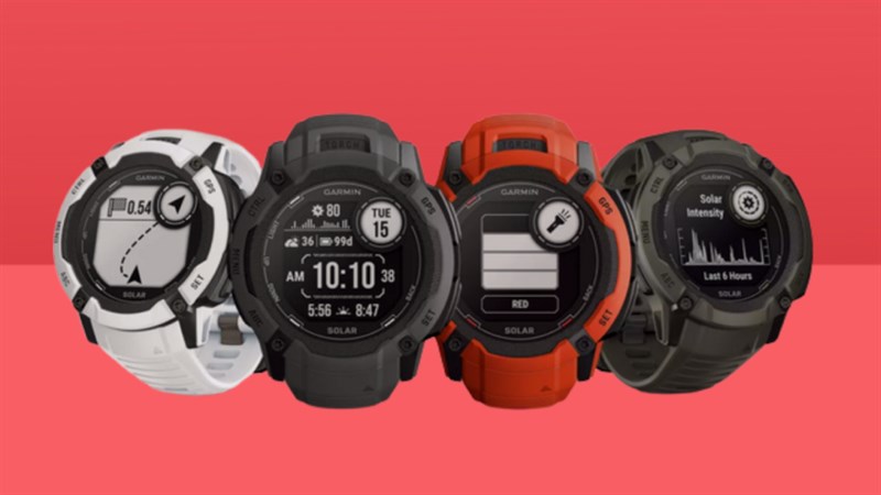 Garmin Instinct 2X Solar ra mắt chính thức