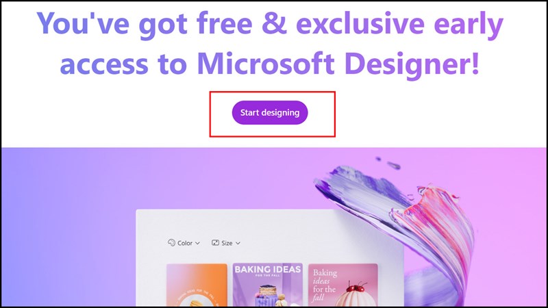 Cách sử dụng Microsoft Designer