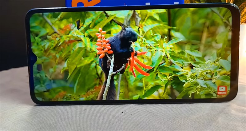 Màn hình của Tenco Spark 10 5G được thiết kế dạng giọt nước và có chất lượng hiển thị tốt