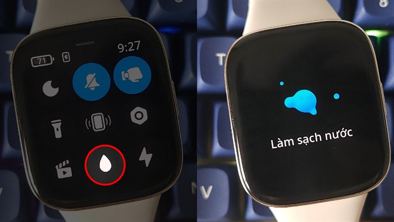 Cách đẩy nước ra khỏi đồng hồ Redmi Watch 3 Cách đẩy nước ra khỏi đồng hồ Redmi Watch 3