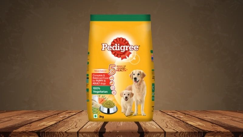 Pedigree 100% Vegetarian Puppy And Adult Dog Food