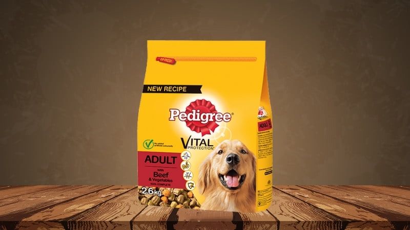 Thức ăn cho chó Pedigree hương thịt và gạo