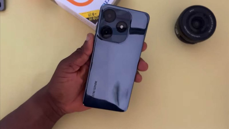Trên tay Tecno Spark 10C: Thiết kế năng động xu hướng, pin lớn 5.000 mAh cùng camera kép 16 MP