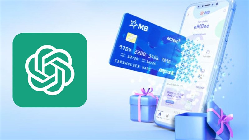 ChatGPT được tích hợp trên ứng dụng MBBank