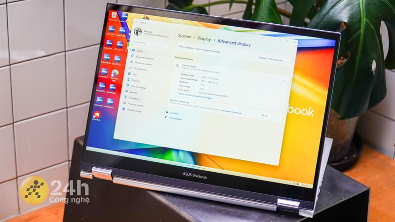 Asus Vivobook S 14 Flip (LZ031W): Laptop Asus mạnh mẽ bất ngờ!