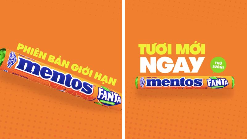 Những lưu ý khi ăn kẹo Mentos Fanta