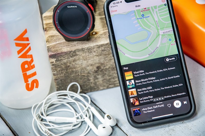 Ứng dụng Strava chính thức tích hợp Spotify