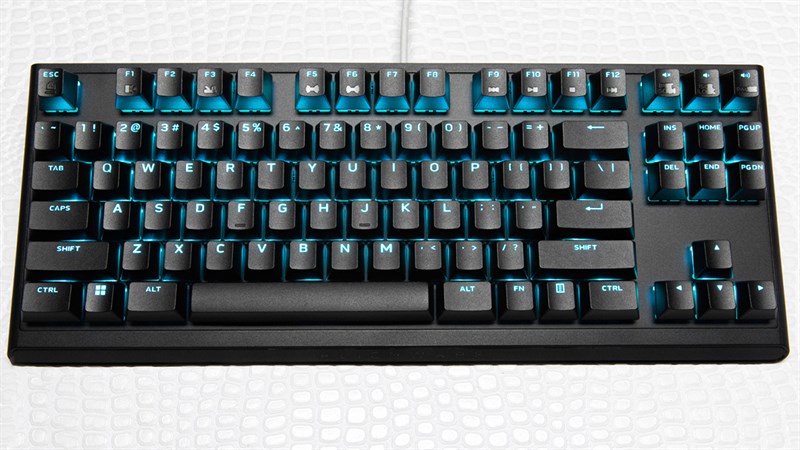 Bàn phím Alienware AW420K có chất lượng hoàn thiện tốt Bàn phím Alienware AW420K có chất lượng hoàn thiện tốt