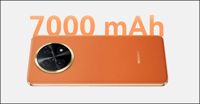 Hơn nữa, Enjoy 60X còn có viên pin siêu trâu lên tới 7.000 mAh Hơn nữa, Enjoy 60X còn có viên pin siêu trâu lên tới 7.000 mAh