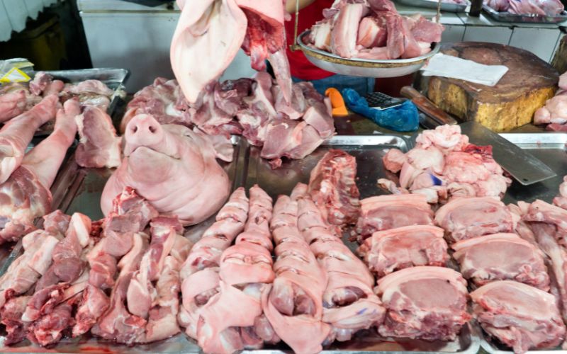 Giá thịt heo hôm nay 18/04 của thương hiệu Meat Master