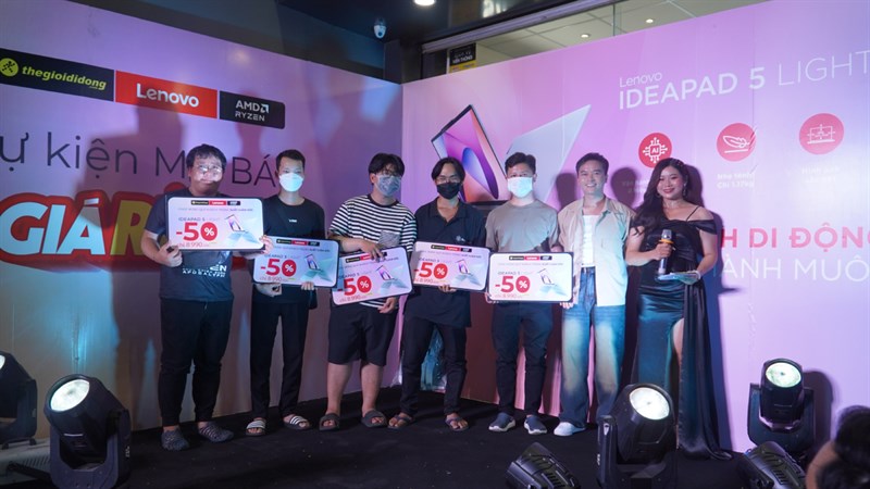 Toàn cảnh sự kiện mở bán Laptop Lenovo IdeaPad Slim 5 Light