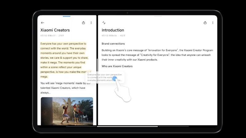 Xiaomi Pad 6 Pro sở hữu mức RAM 8 GB và 12 GB cùng ba tùy chọn bộ nhớ trong là 128 GB, 256 GB và 512 GB.