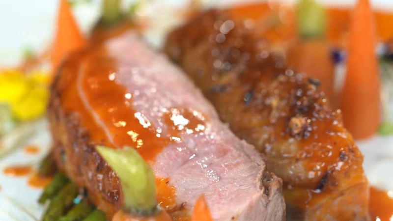 Sharing how to make pan-fried duck breast with plum sauce is easy to make