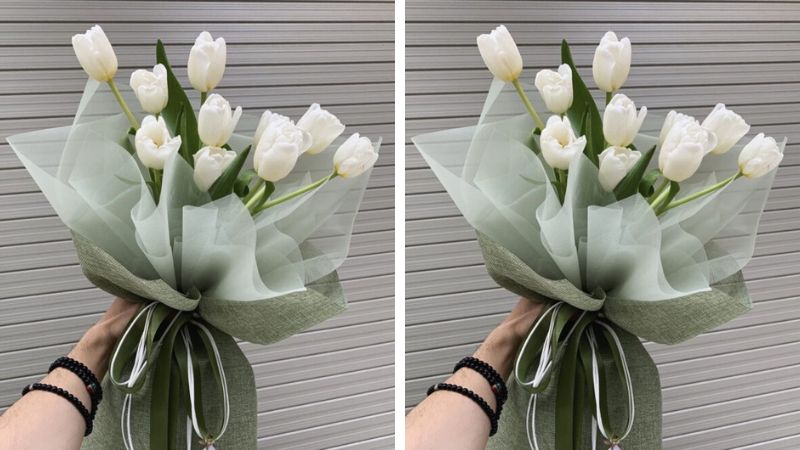 Tulip birthday bouquet
