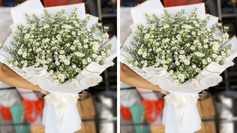 White daisy bouquet