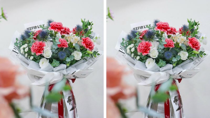 Beautiful flower design for your girlfriend