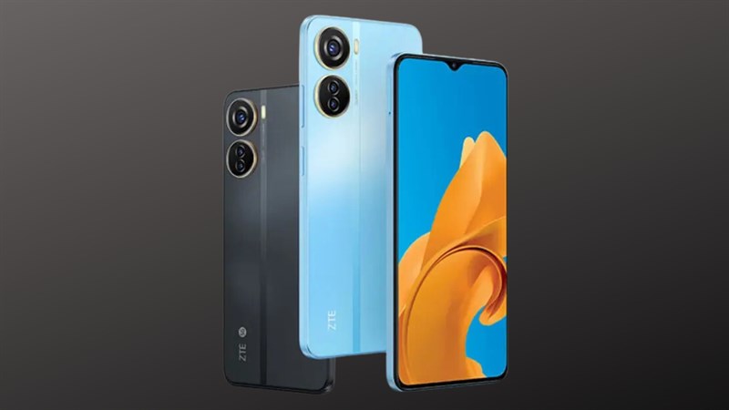 ZTE Axon 40 Lite có 2 màu sắc là Đen và Xanh