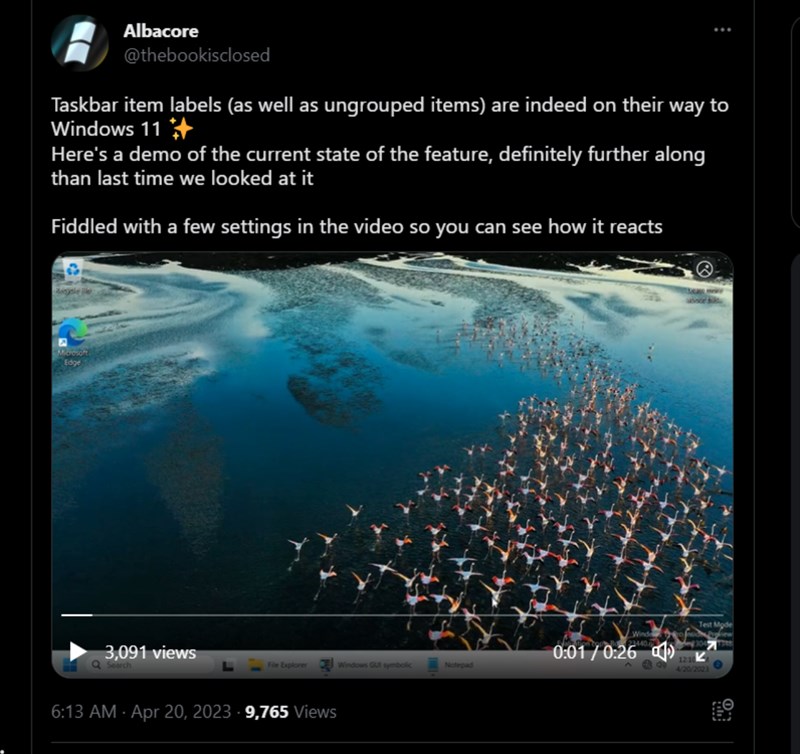 Bài đăng của Albacore trên Twitter Bài đăng của Albacore trên Twitter