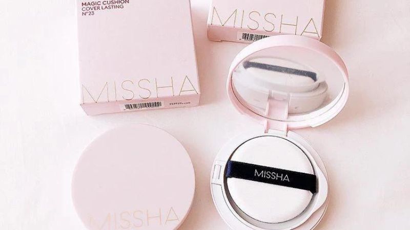 Công dụng của phấn nước Missha hồng Magic Cushion Cover Lasting