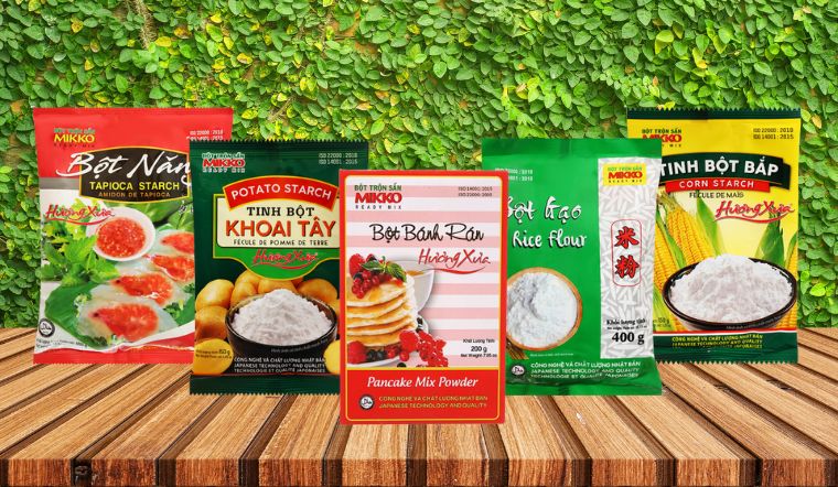 Kể tên các loại bột trộn sẵn MIKKO phổ biến trên thị trường