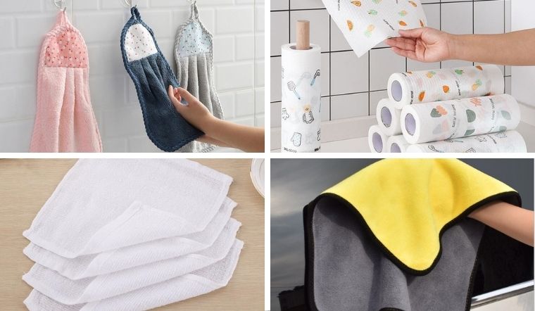 Sắm ngay 5 loại khăn tiện dụng này cho căn bếp thêm gọn gàng, sạch sẽ 