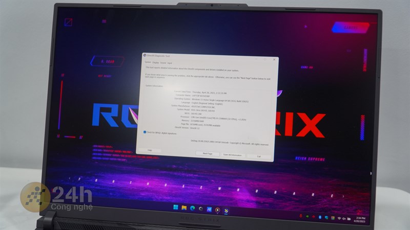 Trên tay ASUS ROG STRIX G16 và ASUS ROG STRIX G18 Trên tay ASUS ROG STRIX G16 và ASUS ROG STRIX G18