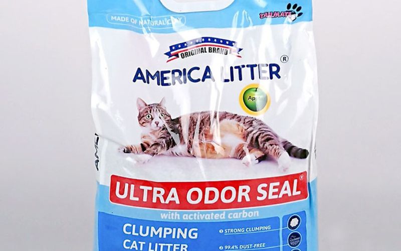 Cát vệ sinh cho mèo America Litter siêu khử mùi