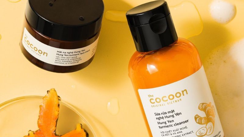 Sữa rửa mặt nghệ Cocoon Hung Yen Turmeric Cleanser