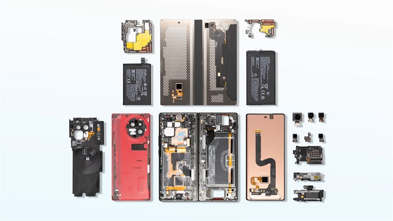 Mổ bụng Vivo X Fold2