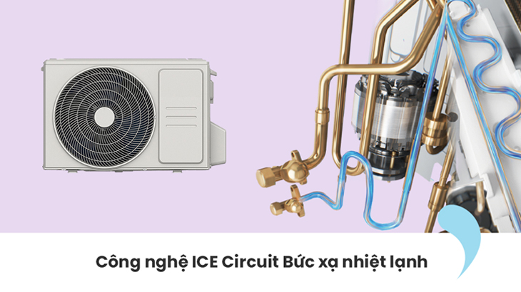 Đánh giá chi tiết dòng máy lạnh VDGF-V Comfee 2023 - Công nghệ bức xạ nhiệt lạnh ICE Circuit 