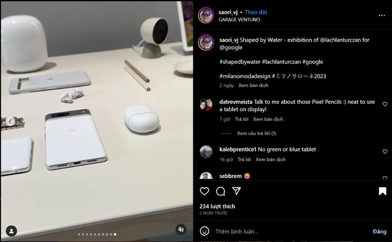 Đoạn video được đăng tải trên Instagram bởi người dùng có tên saori_vj