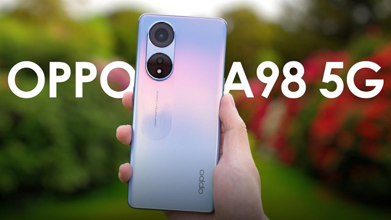 OPPO A98 5G sở hữu màn hình siêu nét với độ phân giải Full HD+ và tần số quét 120 Hz