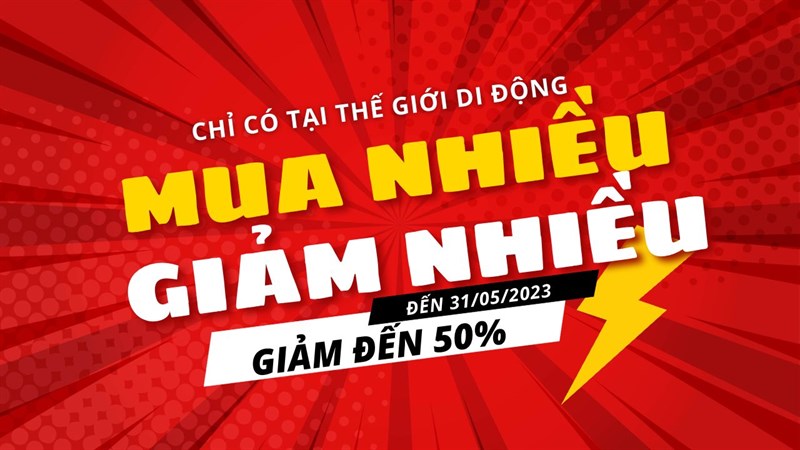 Mua nhiều giảm nhiều: Khách mua từ 2 sản phẩm sẽ được giảm 2 lần tiền Mua nhiều giảm nhiều: Khách mua từ 2 sản phẩm sẽ được giảm 2 lần tiền